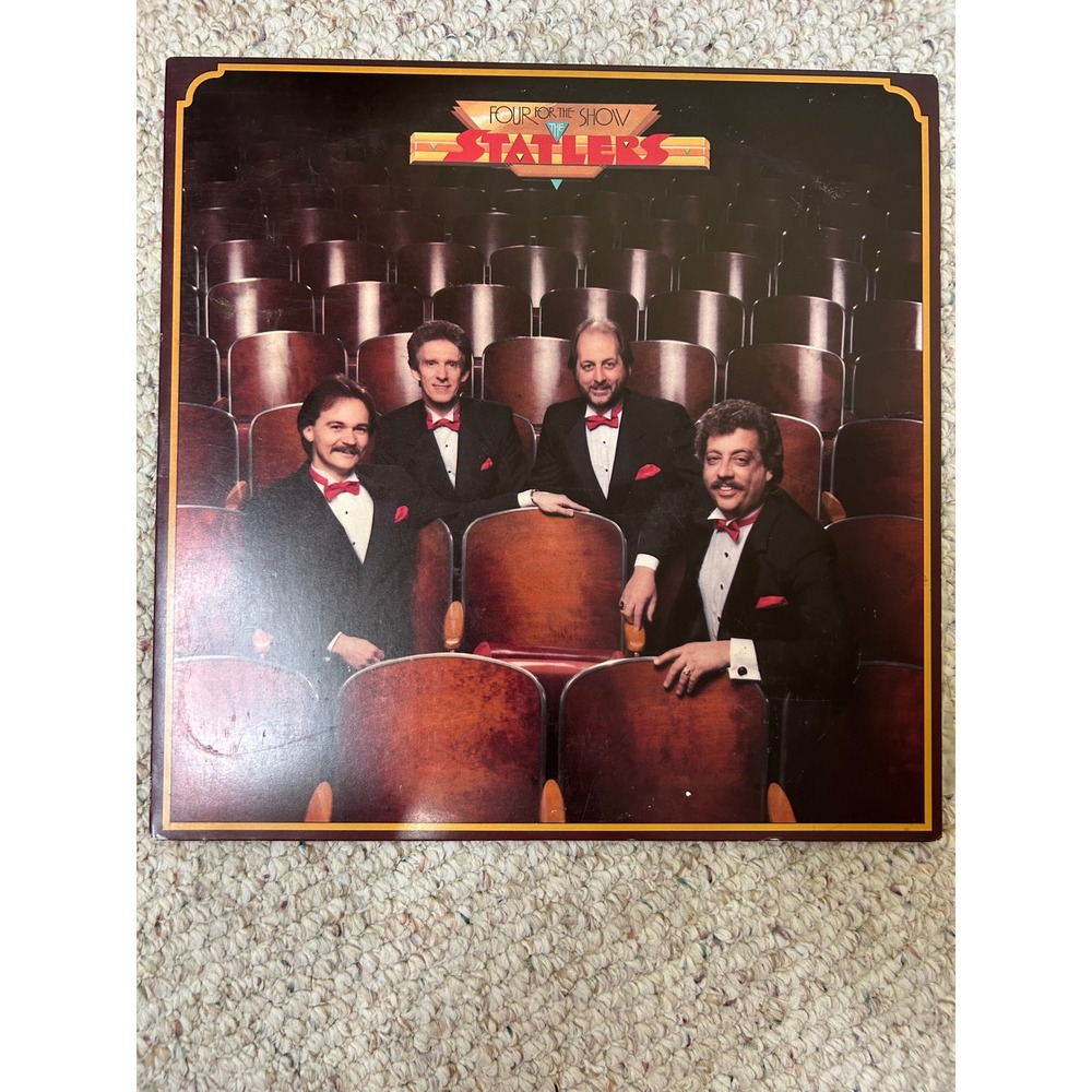 The Statler Brothers Four for the Show Vinyl LP 1986 Mercury 826 782-1 Country